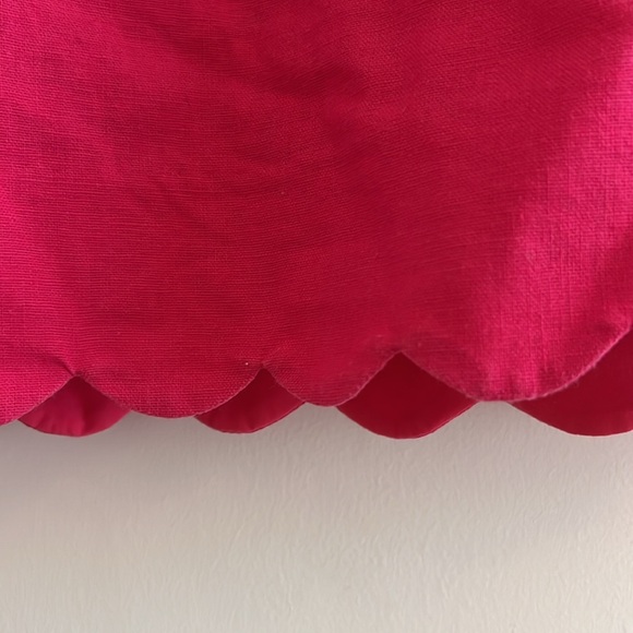J.Crew Factory Size 6 Pink Scallop Mini Skirt - Picture 9 of 17